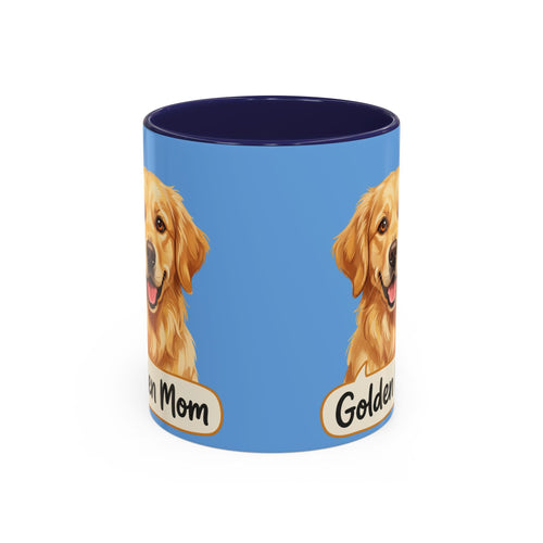 Golden Mom Coffee Mug; Golden Retriever(11, 15oz)