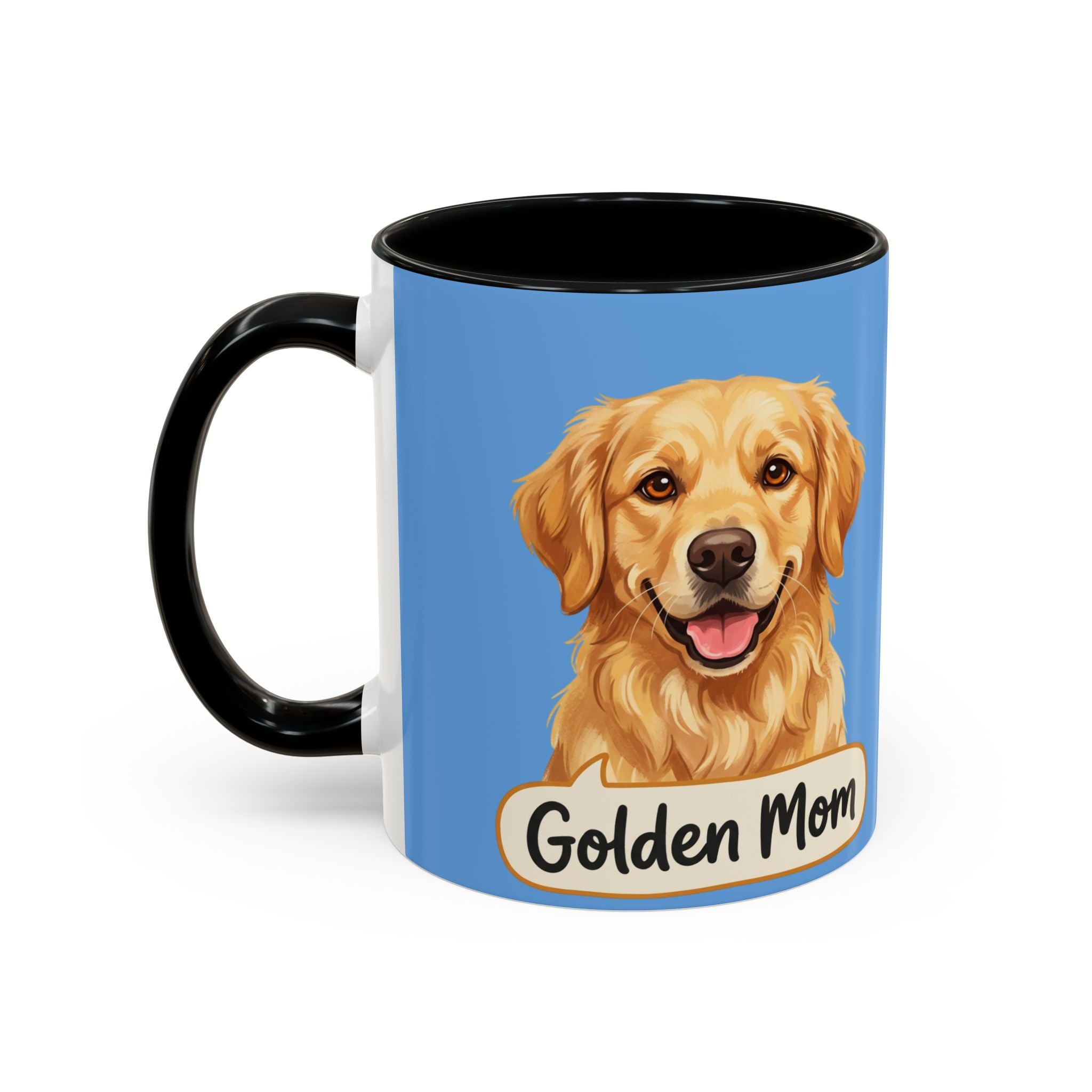 Golden Mom Coffee Mug; Golden Retriever(11, 15oz)