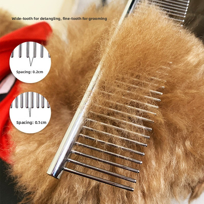 Stainless Steel Pet Deshedding Comb